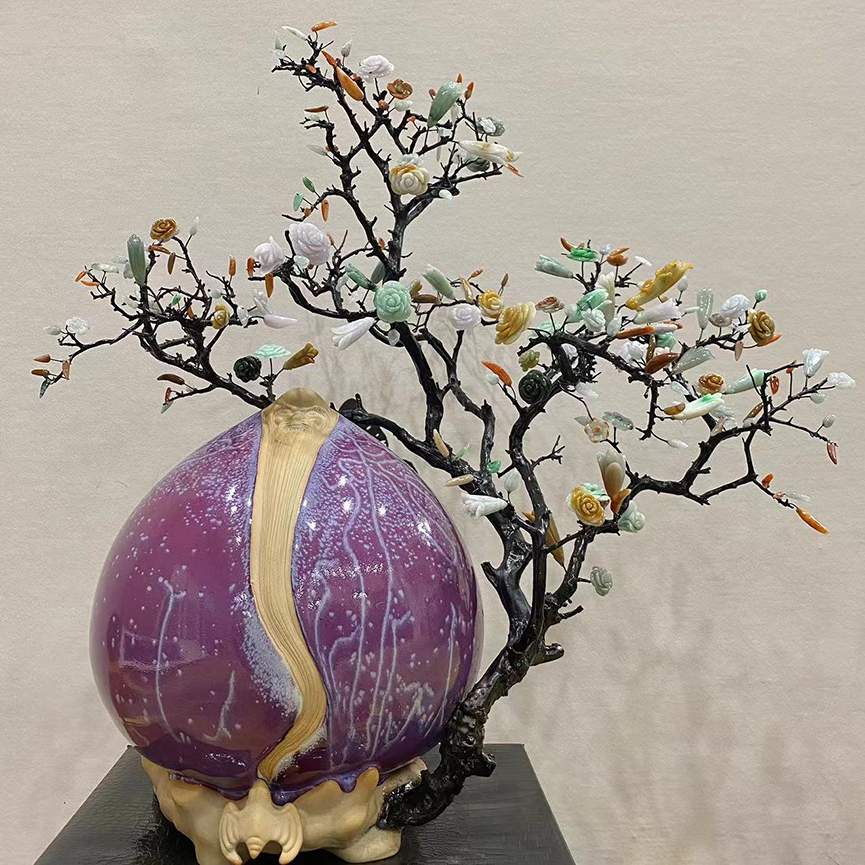 花开富贵福禄寿SHW24012016