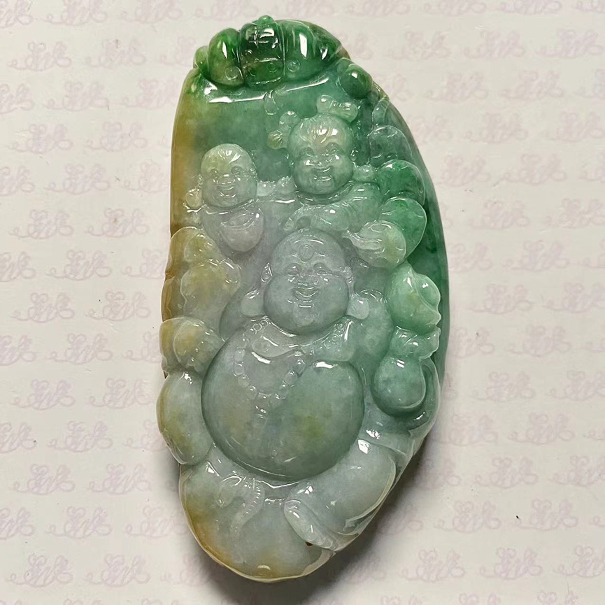 童子戏佛祥福瑞SHW24032102