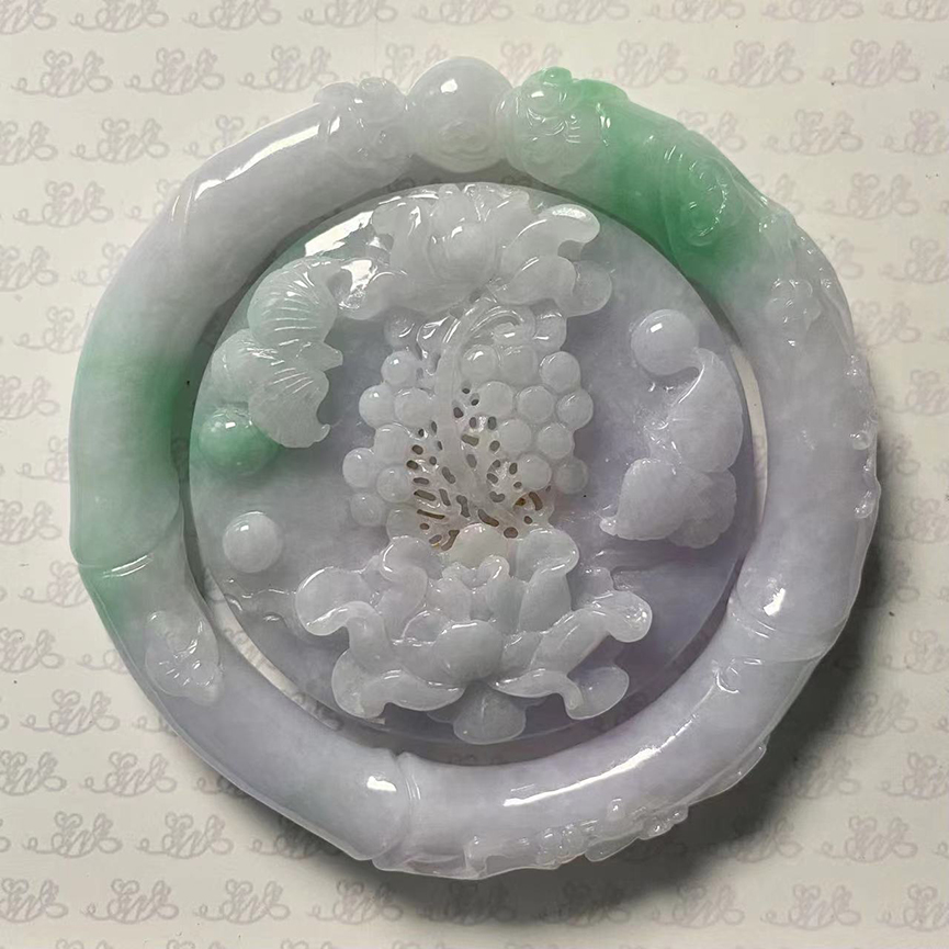 鸟语花香富贵环SHW24061225